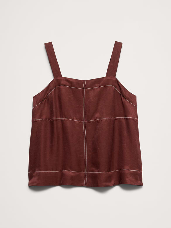 Viscose-Linen Tank