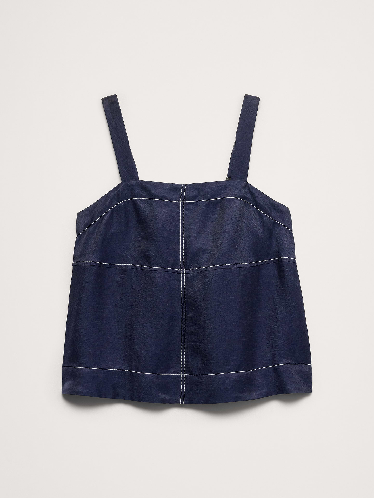 Image 4 of 8, Viscose-Linen Tank