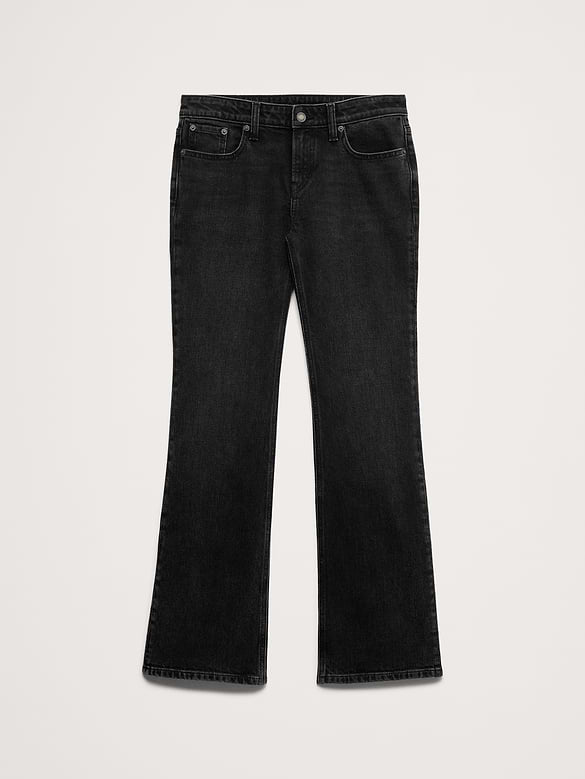 Mid-Rise Bootcut Jean