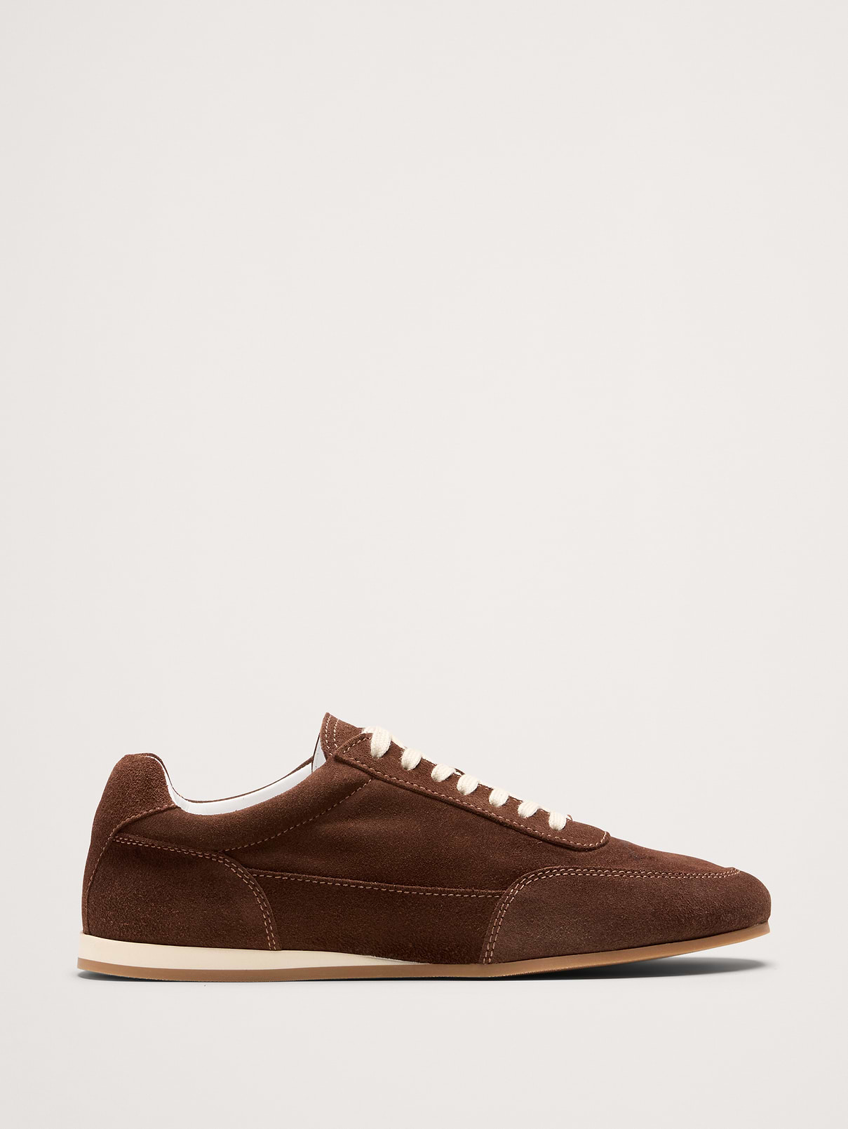 Italian Suede Low-Pro Sneaker