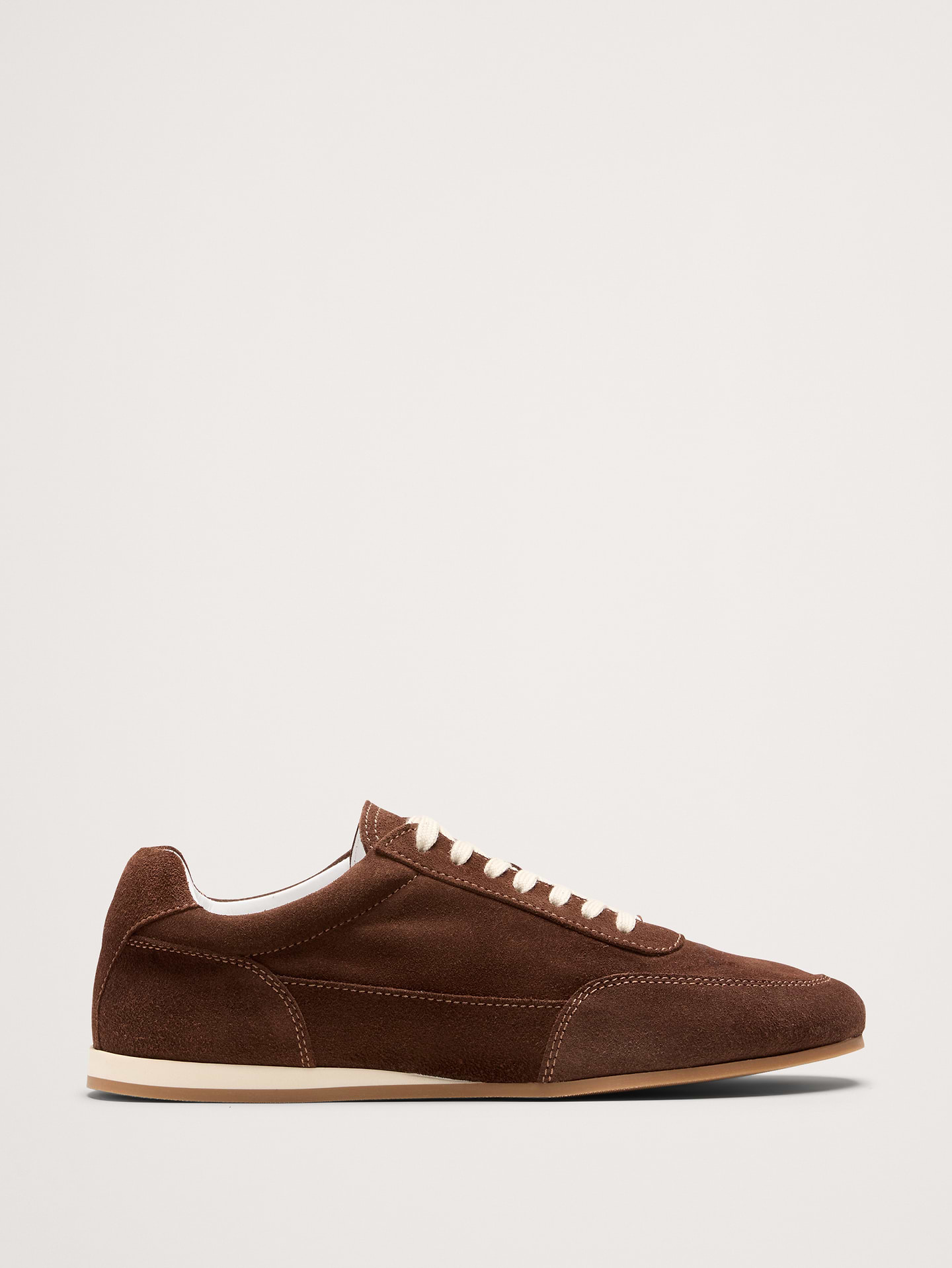 Image number 1 showing, Italian Suede Low-Pro Sneaker