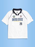 Image number 2 showing, FIFA World Cup 26™ USA Lifestyle Collared Jersey T-Shirt for Kids