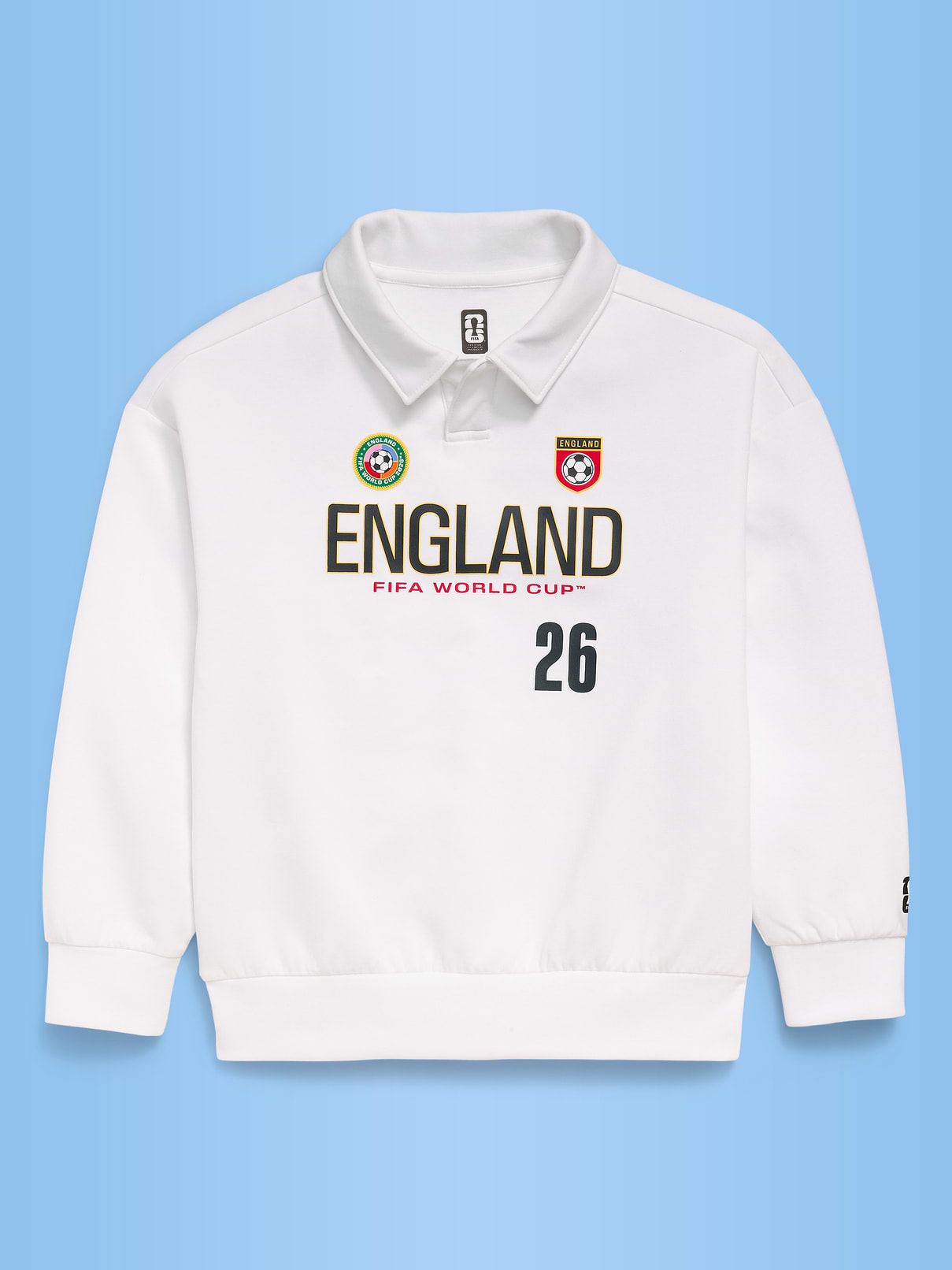 L'image numéro 2 présente Chandail en Molleton dynamique à imprimé de la Coupe du monde de la FIFA 26™, Angleterre pour enfant