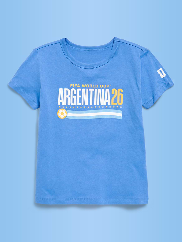 FIFA World Cup 26™ Argentina Graphic T-Shirt for Girls