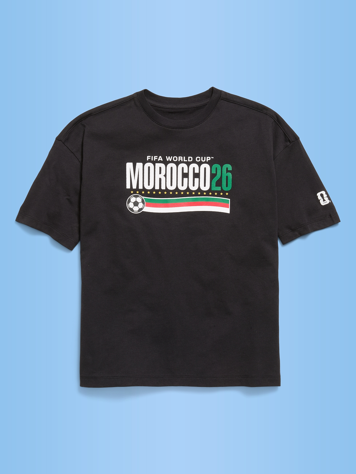 Maro Marokoページ FIFA World Cup 26™ Morocco Oversized Graphic T-Shirt for Boys
