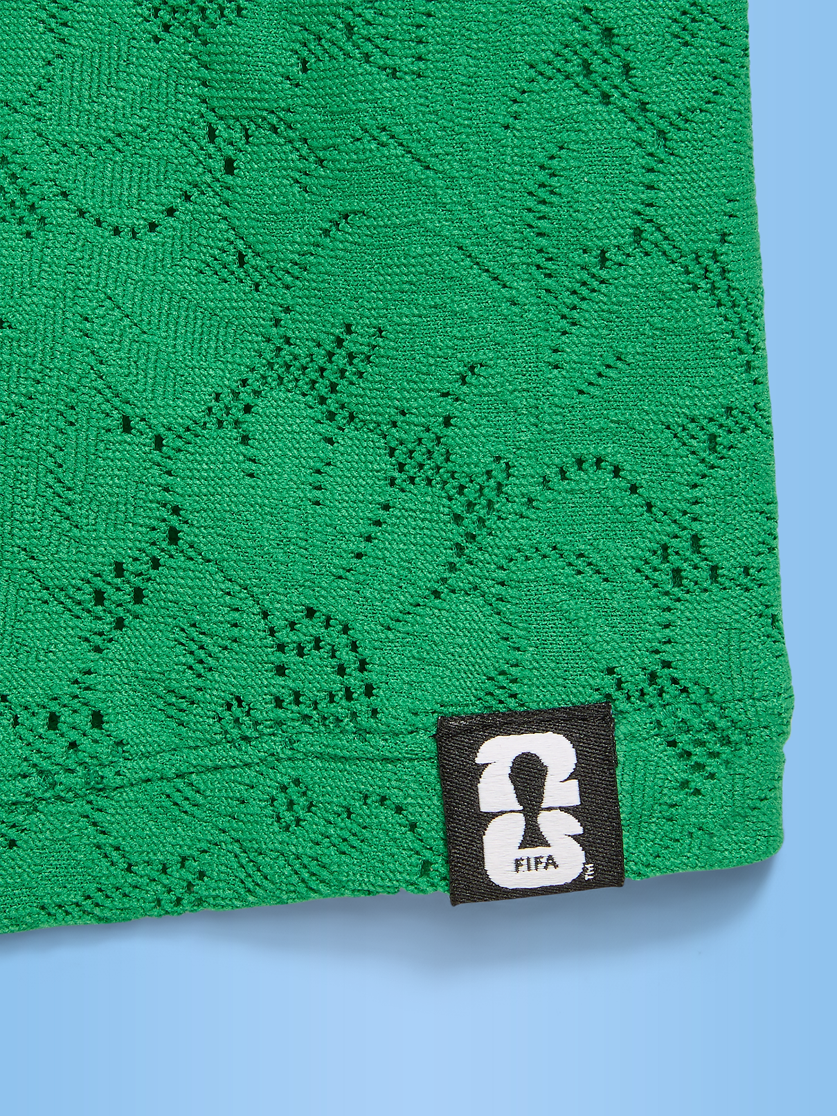 Image 3 of 3, FIFA World Cup 26™ Brazil Boxy Lace V-Neck T-Shirt for Girls
