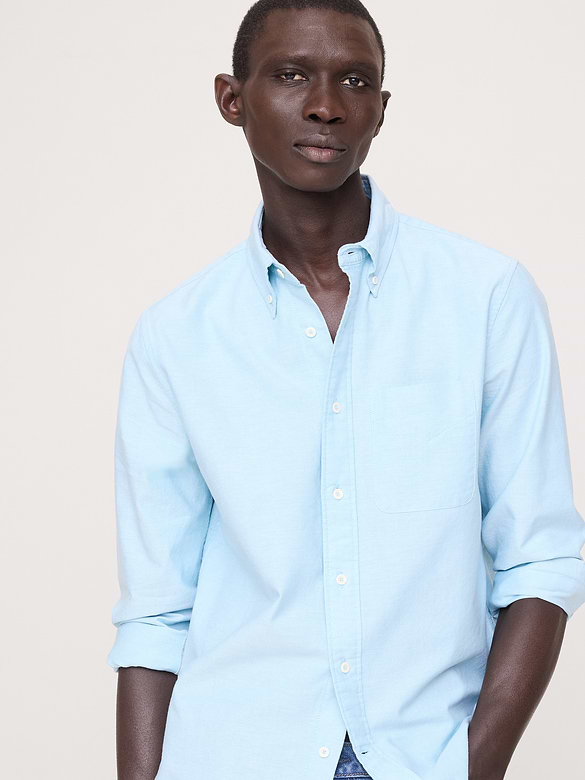 Standard-Fit Oxford Shirt