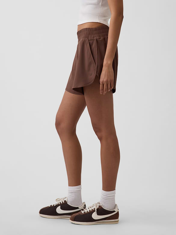GapFit Tech High Rise Running Shorts