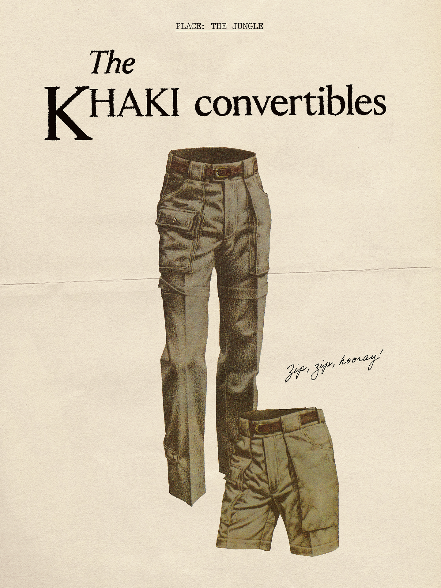 Image number 4 showing, Archive Reissue Khaki Convertible Pants