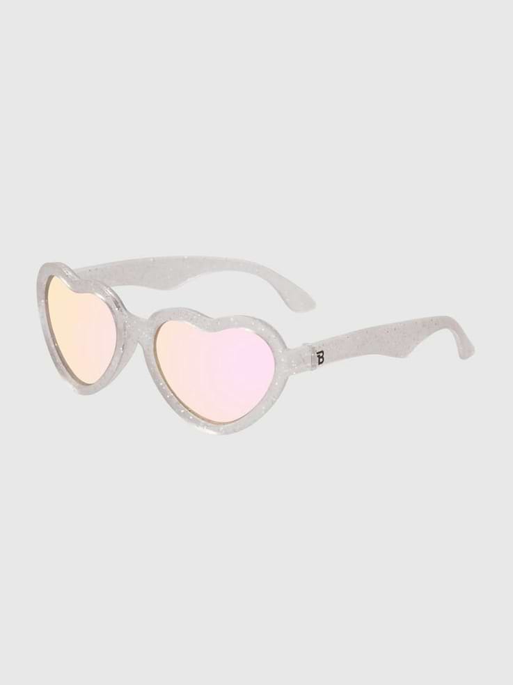 Image 2 of 3, Babiators Toddler and Kid Heart Sunglasses