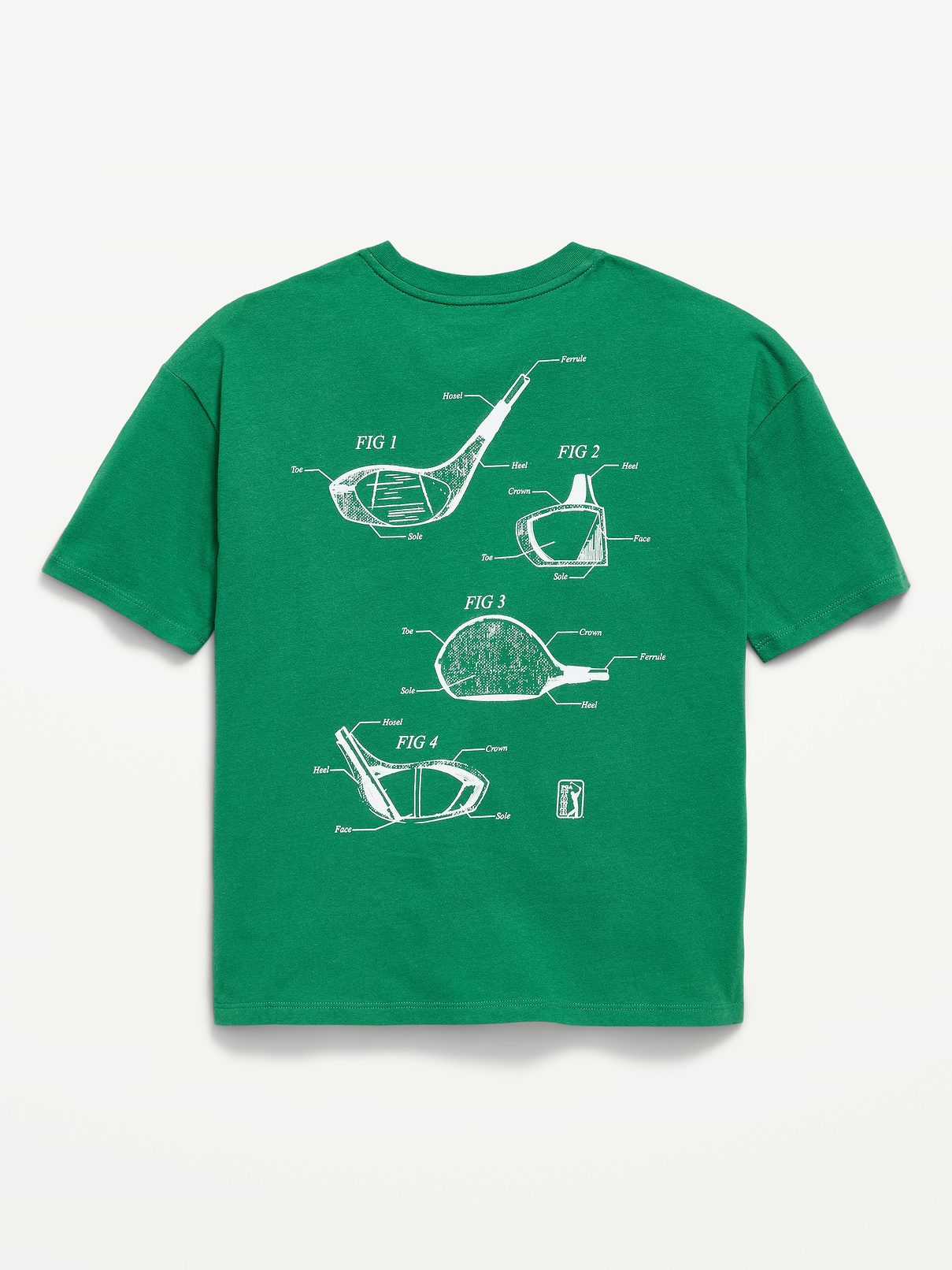 Image number 1 showing, PGA TOUR™ Oversized Gender-Neutral Graphic T-Shirt for Kids