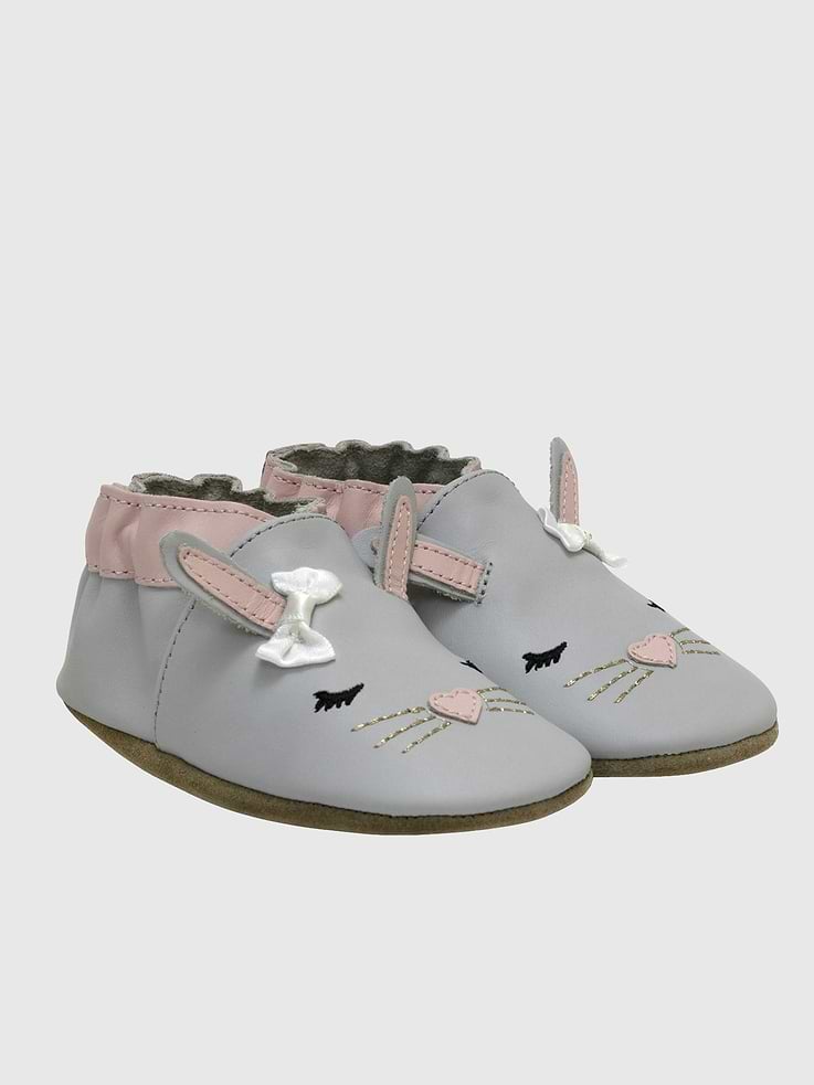 Image number 2 showing, Robeez Heart Bunny Soft Soles