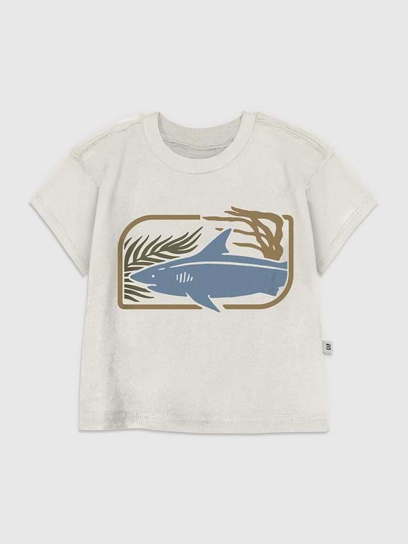Toddler Oceans Calling Graphic T-Shirt