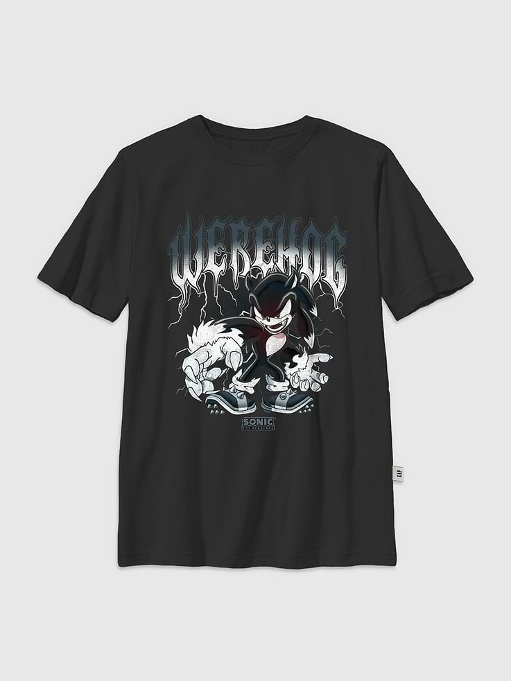 Image number 1 showing, Kids Sonic The Hedgehog Metal Graphic T-Shirt