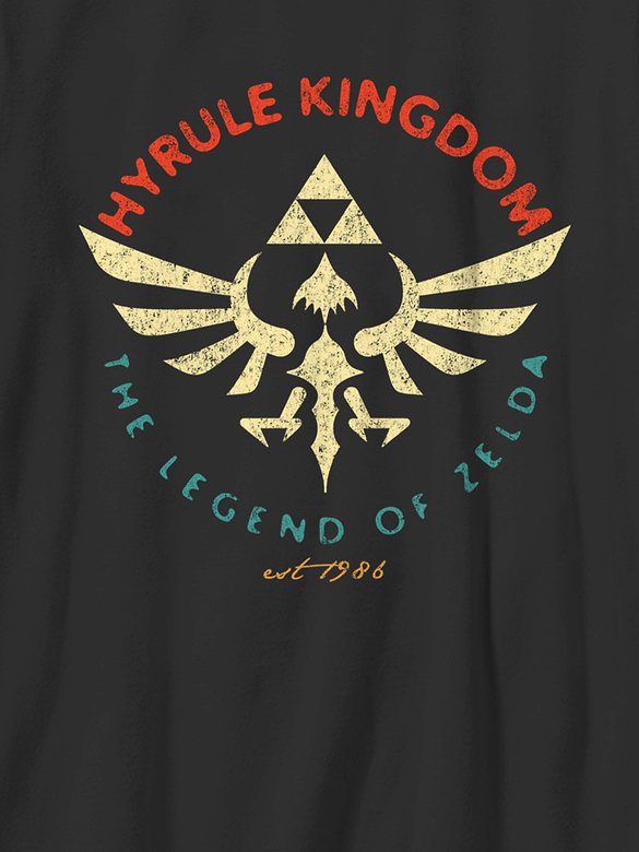 Kids Nintendo Zelda Hyrule Kingdom Graphic T-Shirt