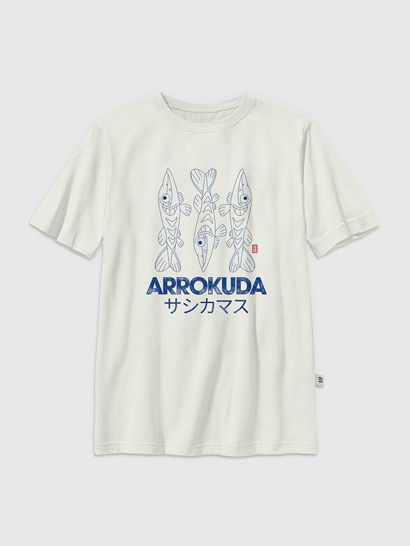 Kids Pokemon Arrokuda Graphic T-Shirt