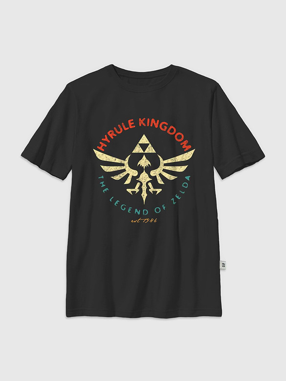 Kids Nintendo Zelda Hyrule Kingdom Graphic T-Shirt