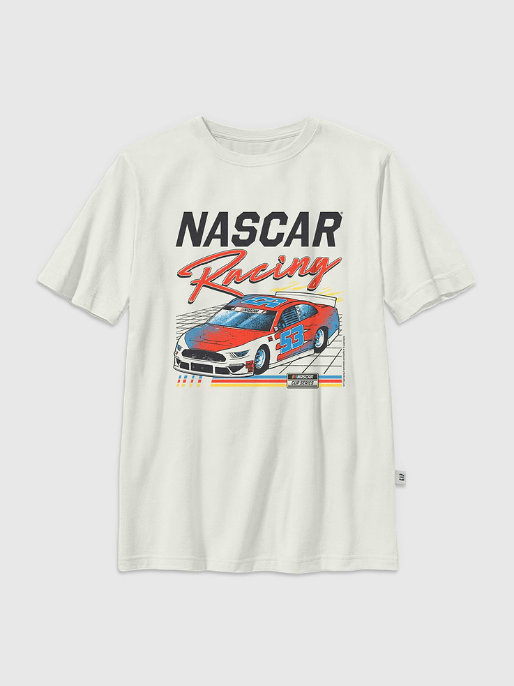 Image number 1 showing, Kids Nascar Retro Racer Graphic T-Shirt