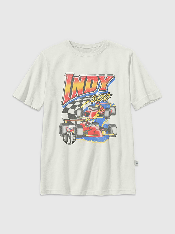 Image number 1 showing, Kids Indy 500 Swoosh Graphic T-Shirt