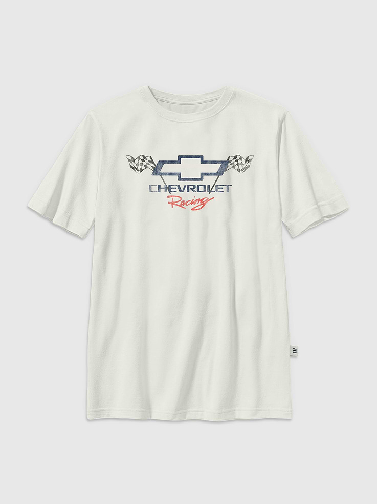Image number 1 showing, Kids General Motors Chevrolet Logo Graphic T-Shirt