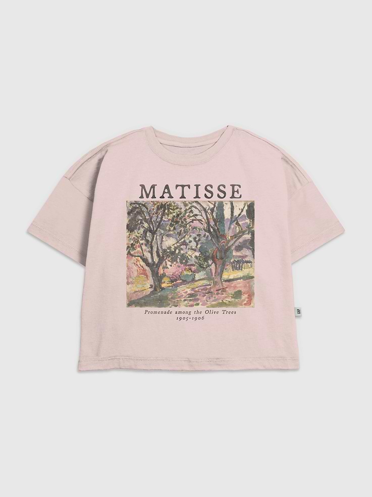 Image 1 of 3, Soft cotton T-shirt., Crewneck., Short sleeves., Matisse Olive Trees graphic at front., Fifth Sun is an internationally recognized manufacturer of exclusive licensed graphic apparel and innovative fashions for premium brands like Star Wars, Disney, Marvel, and Nintendo.