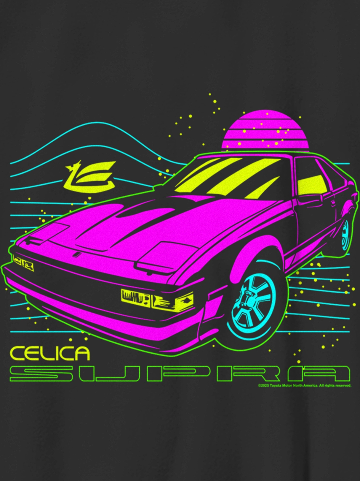 Kids Toyota Supra Neon Graphic T-Shirt | Gap