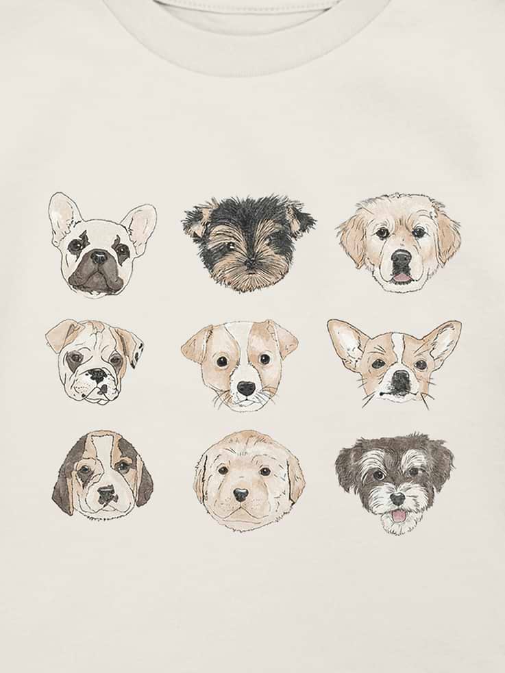 Image number 3 showing, Toddler Puppy Assortment Graphic T-Shirt