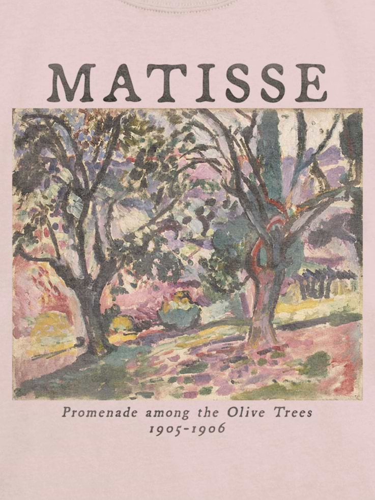 Image 3 of 3, Kids Matisse Olive Trees Graphic T-Shirt