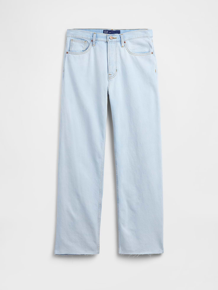 Image number 7 showing, Low Slung Relaxed Straight Jeans