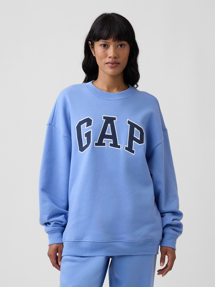 Image number 4 showing, Adult Relaxed Gap Logo Sweatshirt