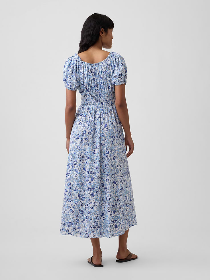 Image number 2 showing, Puff Sleeve Maxi Dress