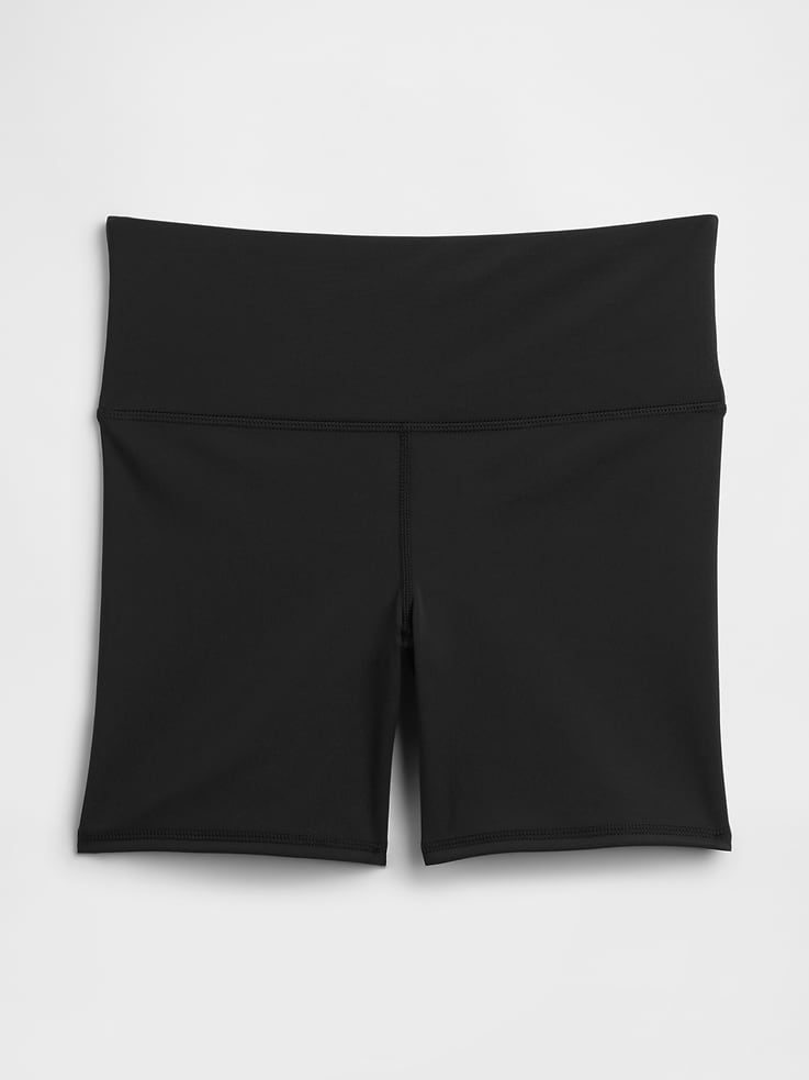 Image number 5 showing, GapFit Studio Recycled 5" High Rise Bike Shorts