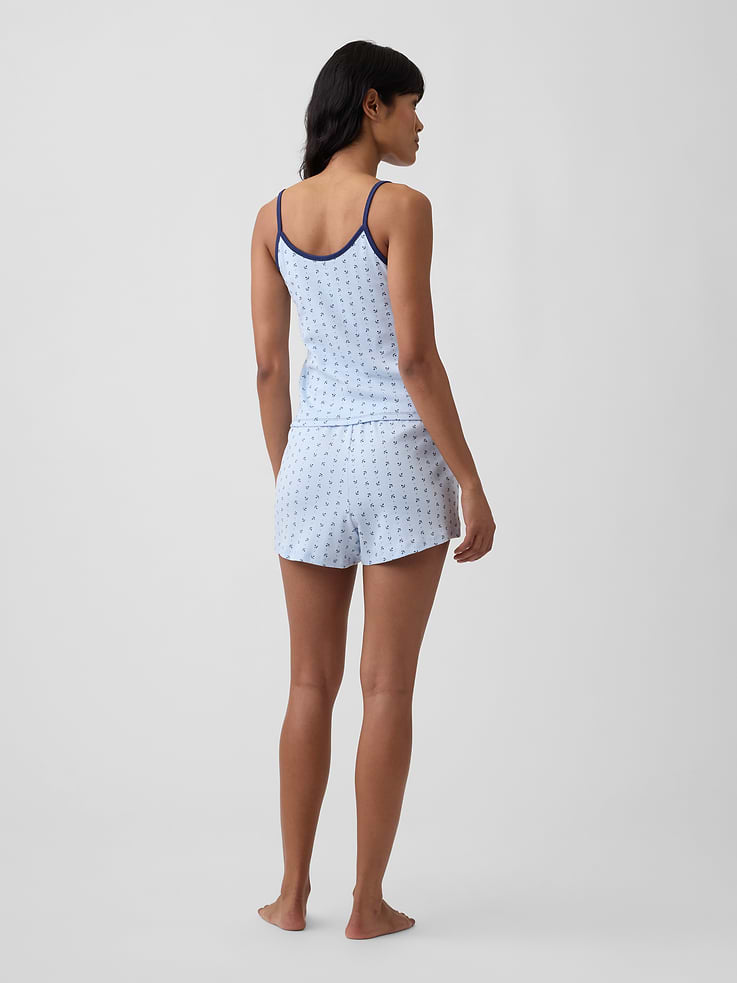 Image number 2 showing, Cotton PJ Shorts