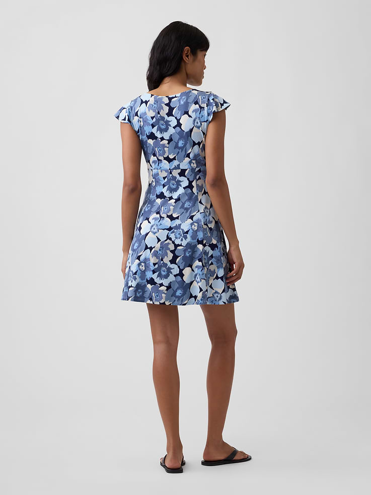 Image number 2 showing, V-Neck Mini Dress