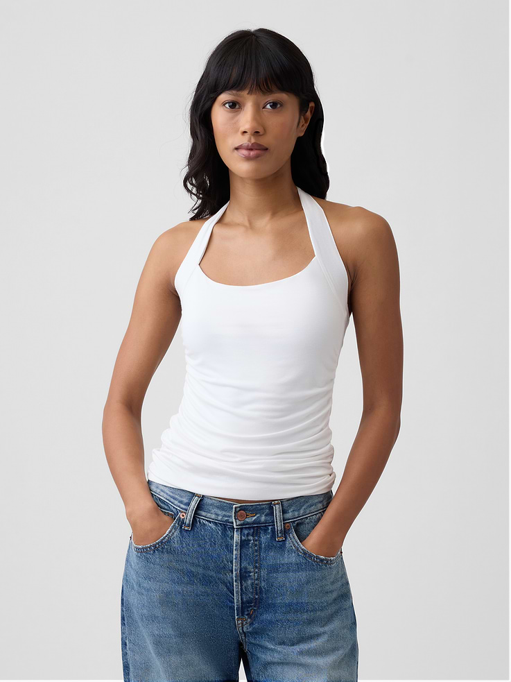 Image number 1 showing, Halter Tank Top
