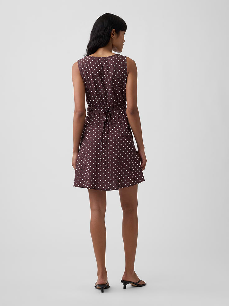Image 2 of 6, Sleeveless V-Neck Mini Dress