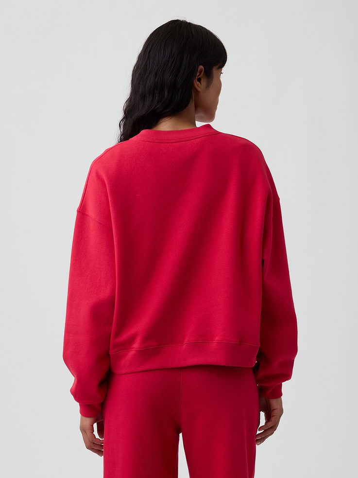 Image number 2 showing, Oversized Brannan Bear Wedge V-Neck Sweatshirt