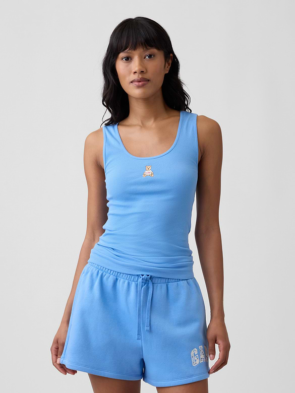Gap Logo Ribbed Tank Top