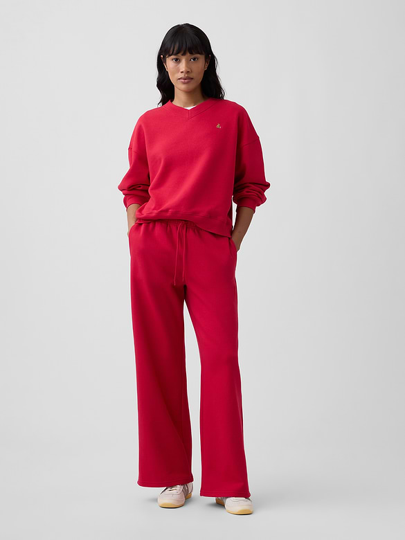 Relaxed Brannan Bear Straight-Leg Sweatpants