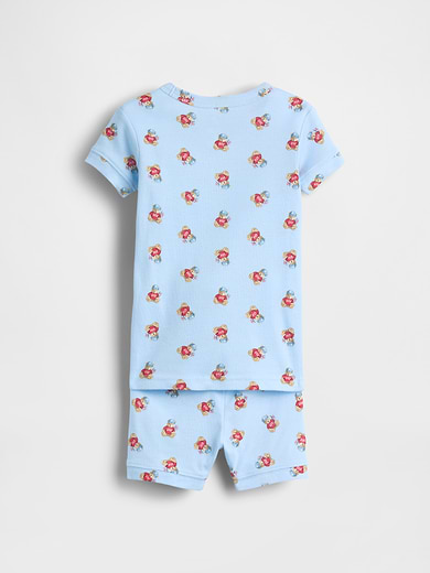 Image number 4 showing, Baby & Toddler Brannan Bear Organic Brushed Cotton PJ Short Set