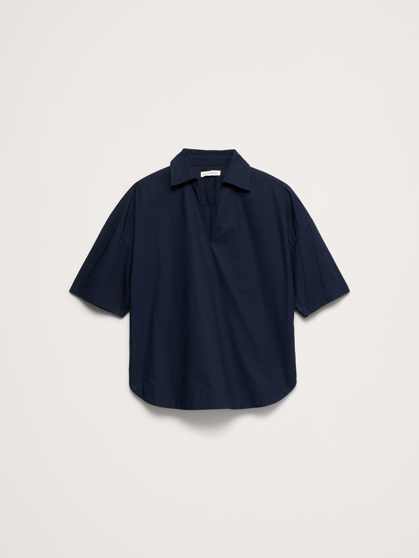 Image number 5 showing, Cotton Poplin Popover Tunic