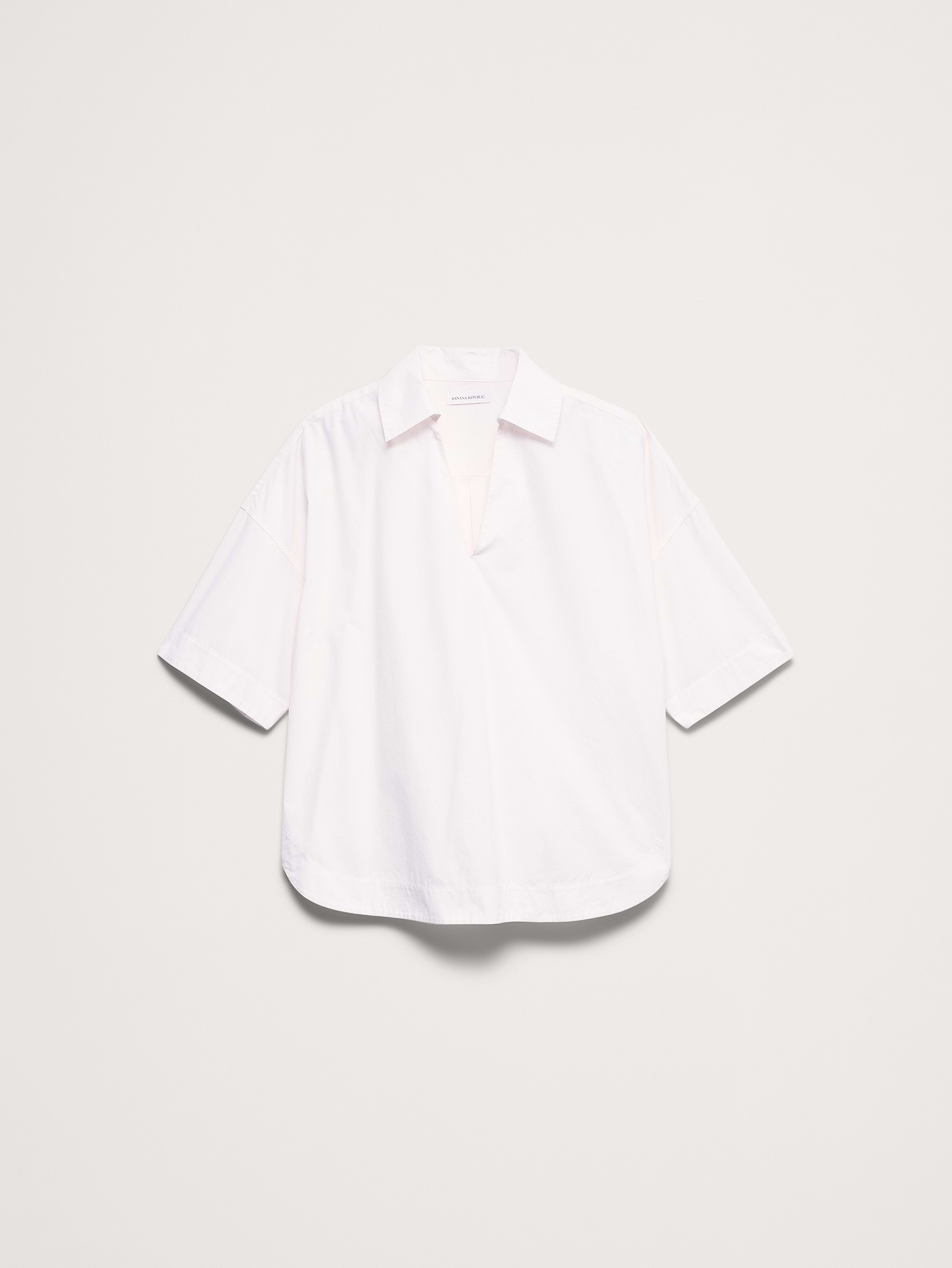 Image number 5 showing, Cotton Poplin Popover Tunic