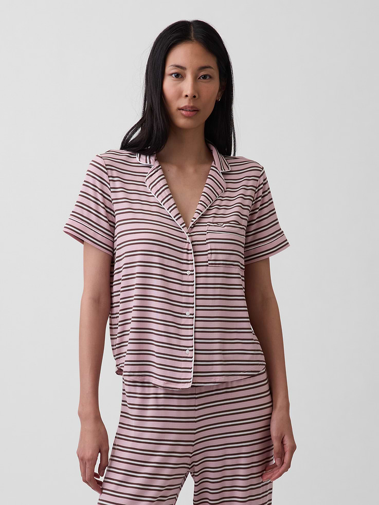 Image number 1 showing, SoftMade Modal PJ Top