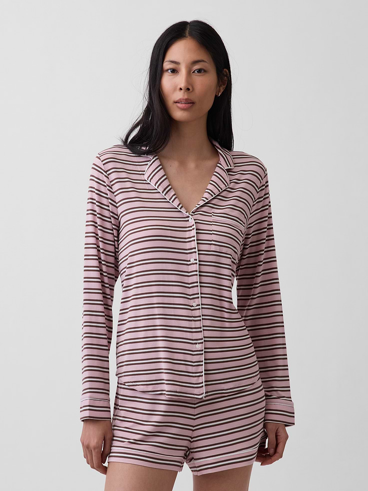 Image number 1 showing, SoftMade Modal PJ Top