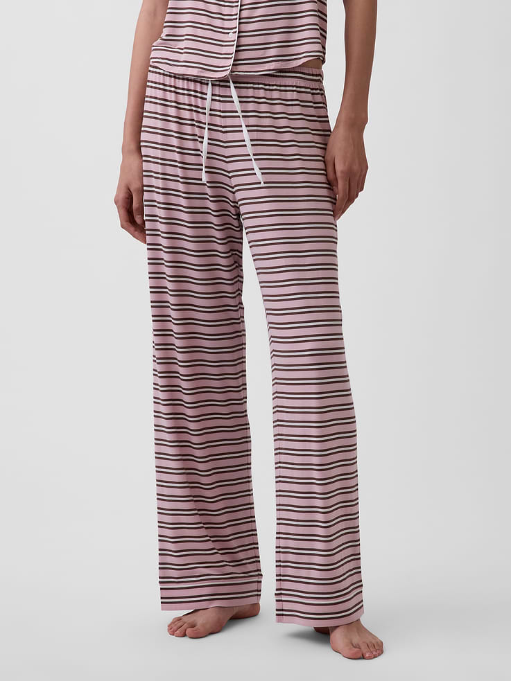 Image number 2 showing, SoftMade Modal PJ Pants