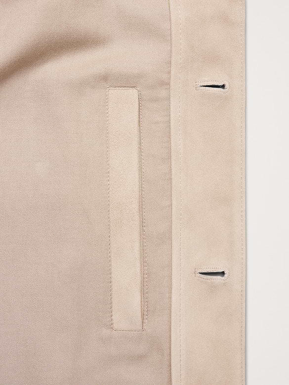 Suede Trucker Jacket