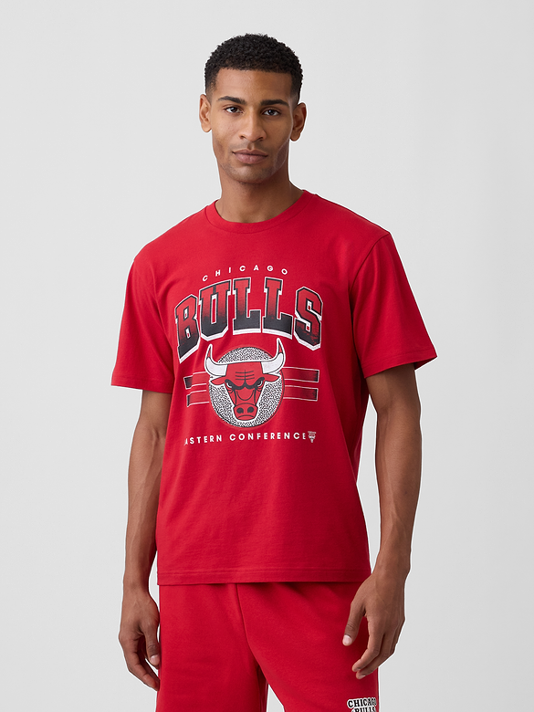 Adult NBA Chicago Bulls Relaxed Graphic T-Shirt