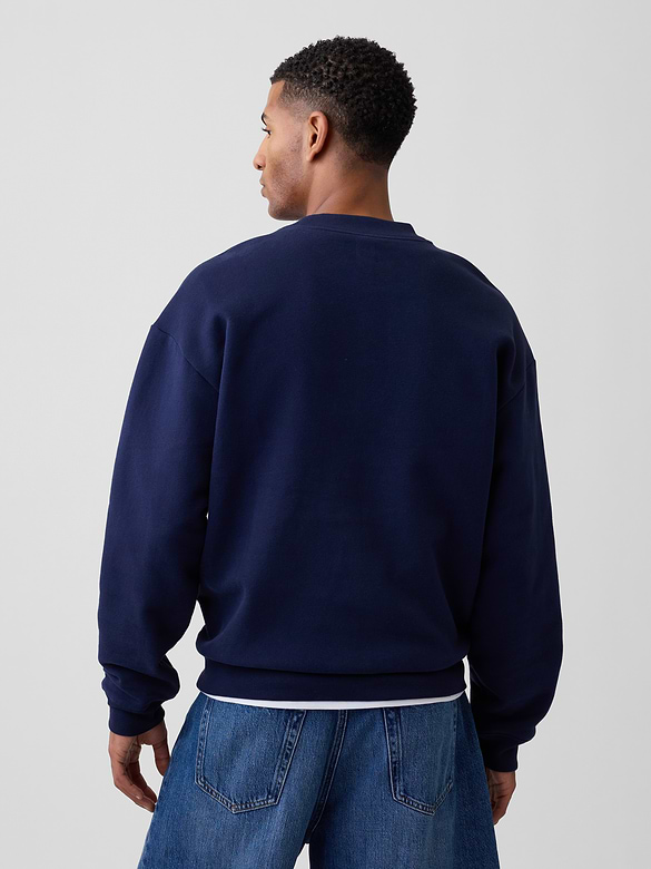Adult Relaxed Gap Mini-Logo Sweatshirt