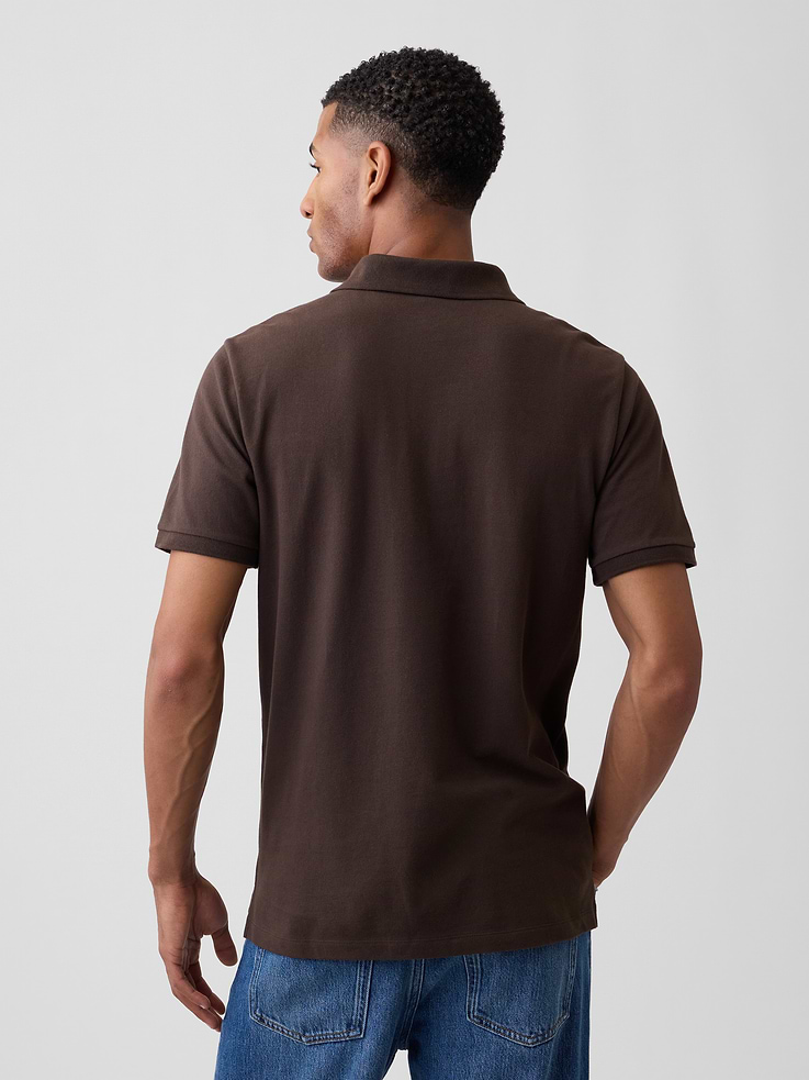 Image number 2 showing, Colorblock Stretch Pique Polo Shirt