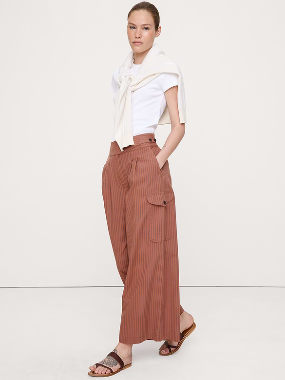 Heritage Explorer High-Rise Wide-Leg Pant